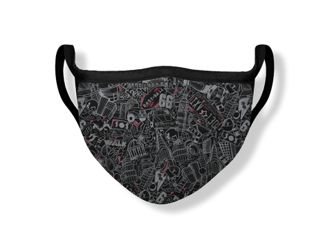 Masque ECO wall art black