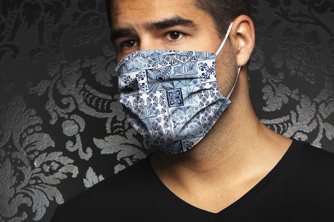 Masque AN75-ALFONSO, light blue - AU NOIR