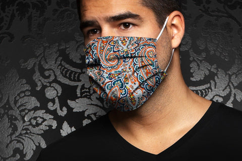 Masque AN75-BOZEMAN, Orange - AU NOIR