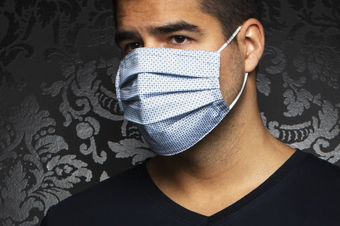 Masque AN75-DION, white blue - AUNOIR