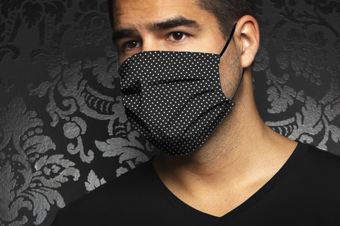 Masque AN75-MARINO, black - AU NOIR