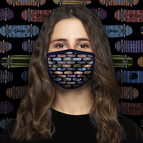 Masque ECO skateboard multi - AU NOIR