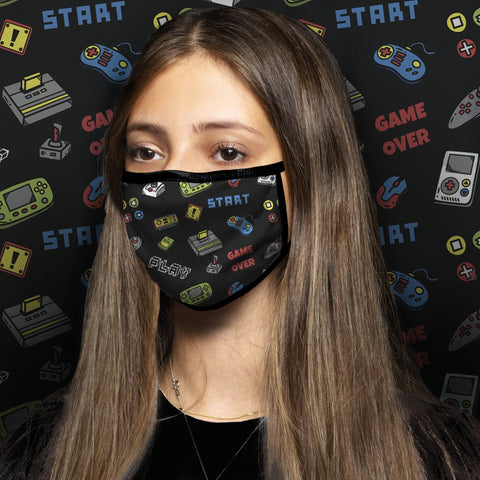 Masque ECO video games black - AU NOIR